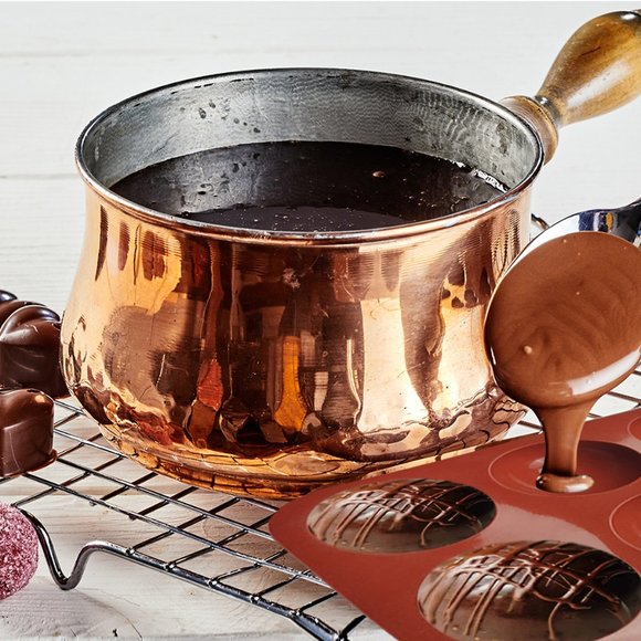 3-Pack: Silicone Semi Sphere 6 Holes Mold For Ice Chocolates Cake Jelly (Purple) - Picture 4 of 5